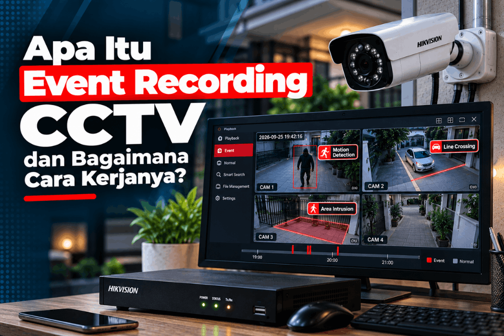 apa itu event recording CCTV dan bagaimana cara kerjanya