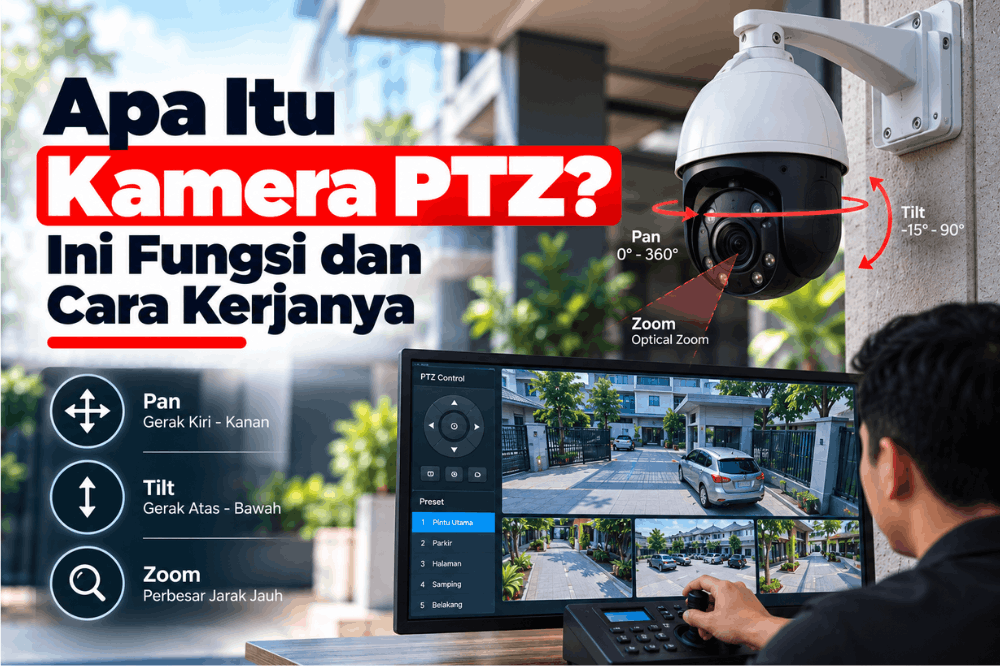 apa itu kamera PTZ ini fungsi dan cara kerjanya