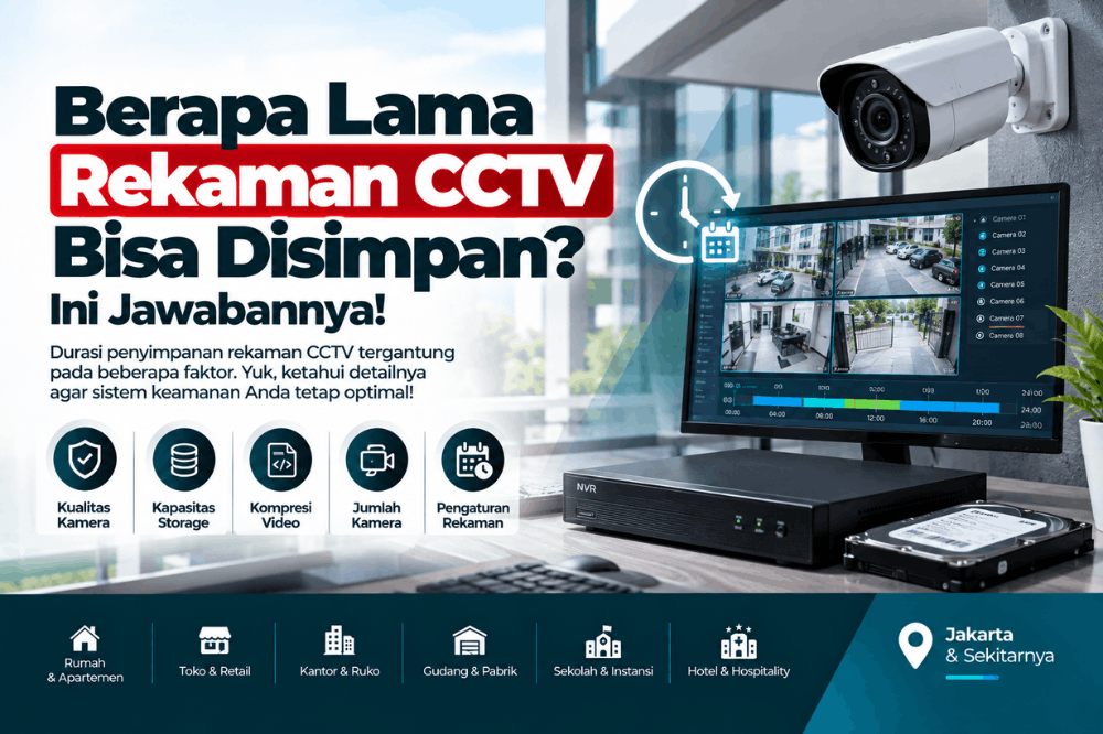 berapa lama rekaman CCTV bisa disimpan ini jawabannya