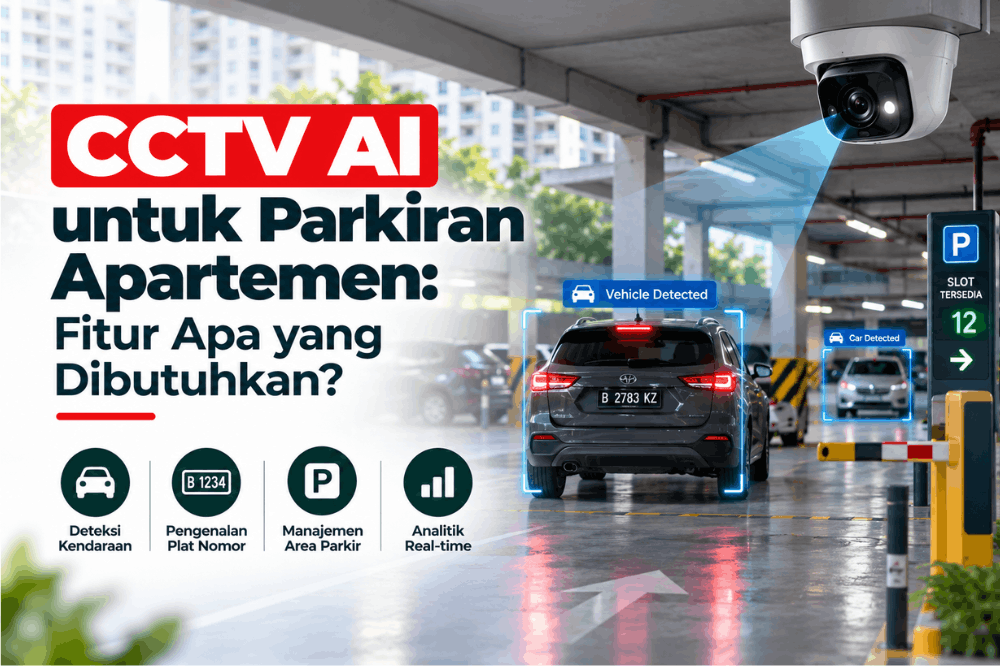 CCTV AI untuk parkiran apartemen fitur apa yang dibutuhkan
