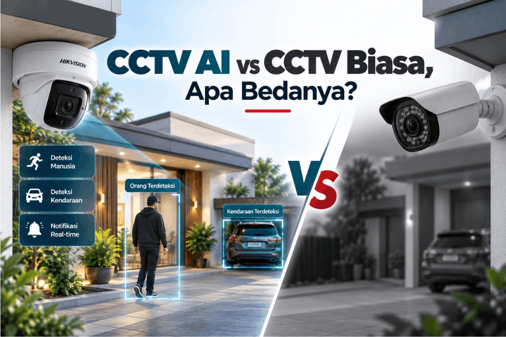 CCTV AI vs CCTV biasa apa bedanya