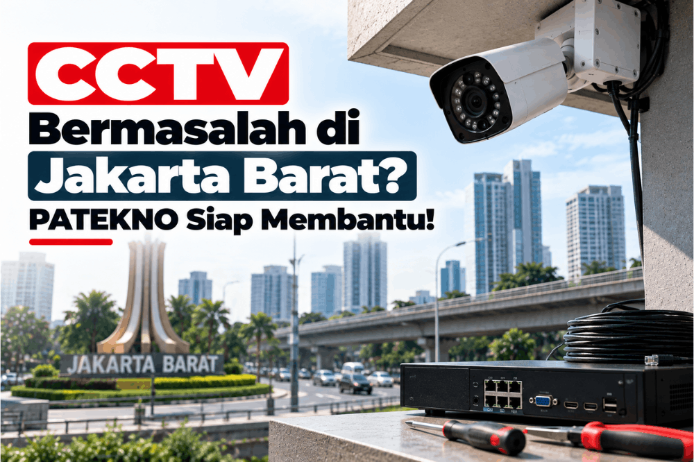 CCTV bermasalah di jakarta barat patekno siap membantu