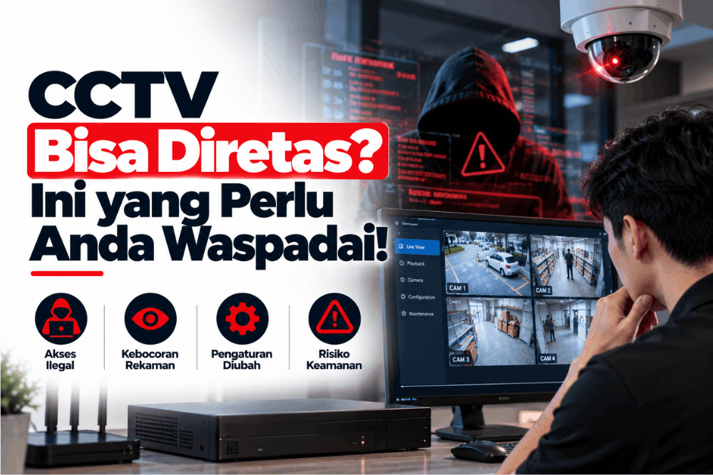 CCTV bisa diretas ini yang perlu anda waspadai