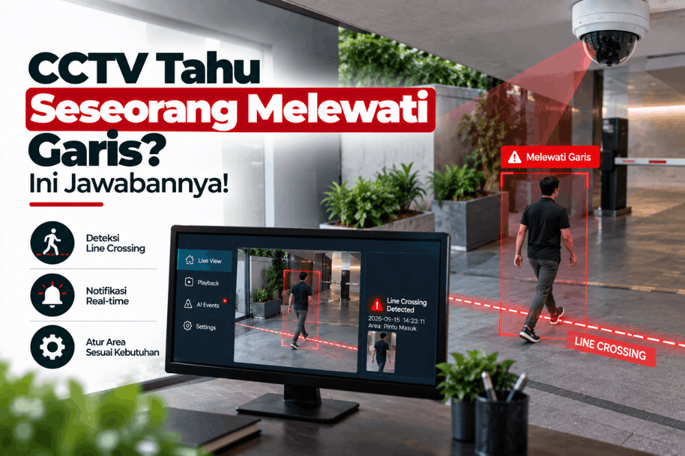 CCTV tahu seseorang melewati garis ini jawabannya