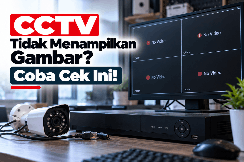 CCTV tidak menampilkan gambar coba cek ini