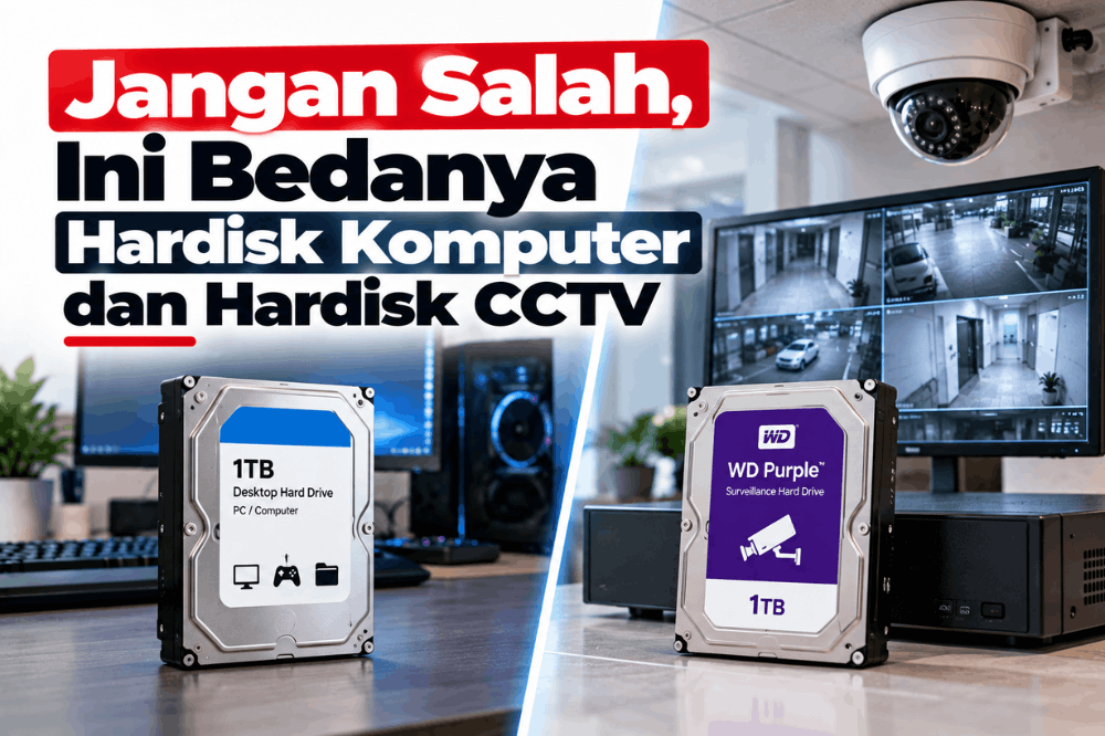 jangan salah ini bedanya hardisk komputer dan hardisk CCTV