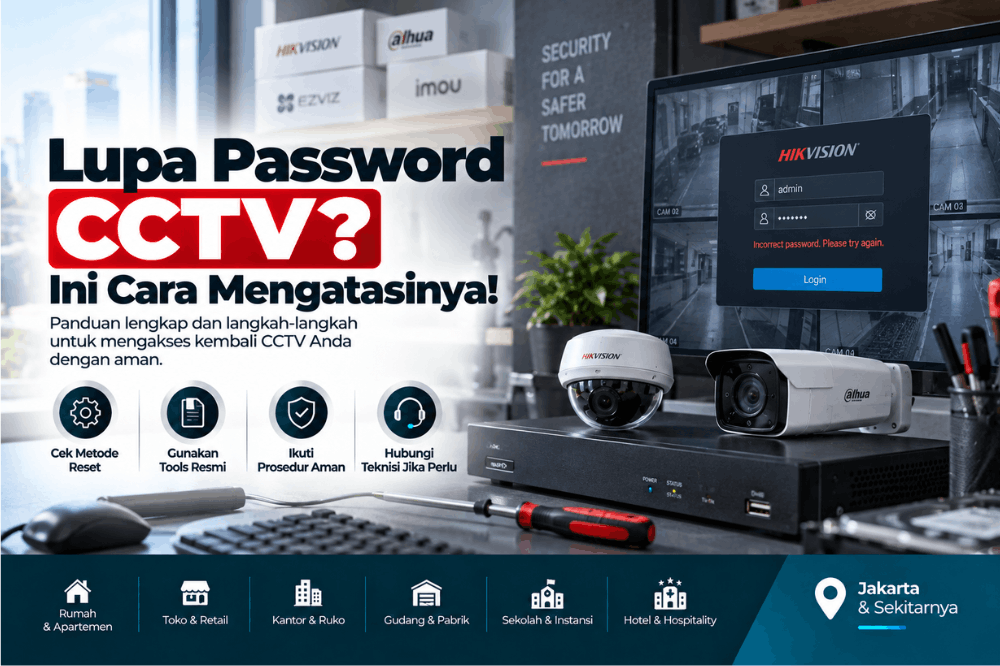 lupa password CCTV ini cara mengatasinya
