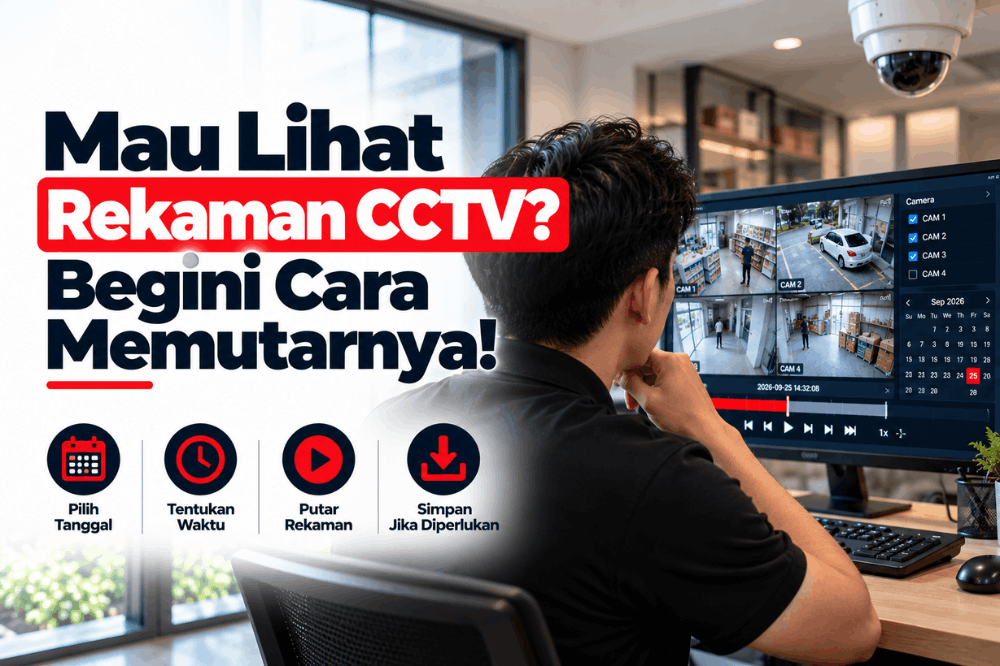mau lihat rekaman CCTV begini cara memutarnya