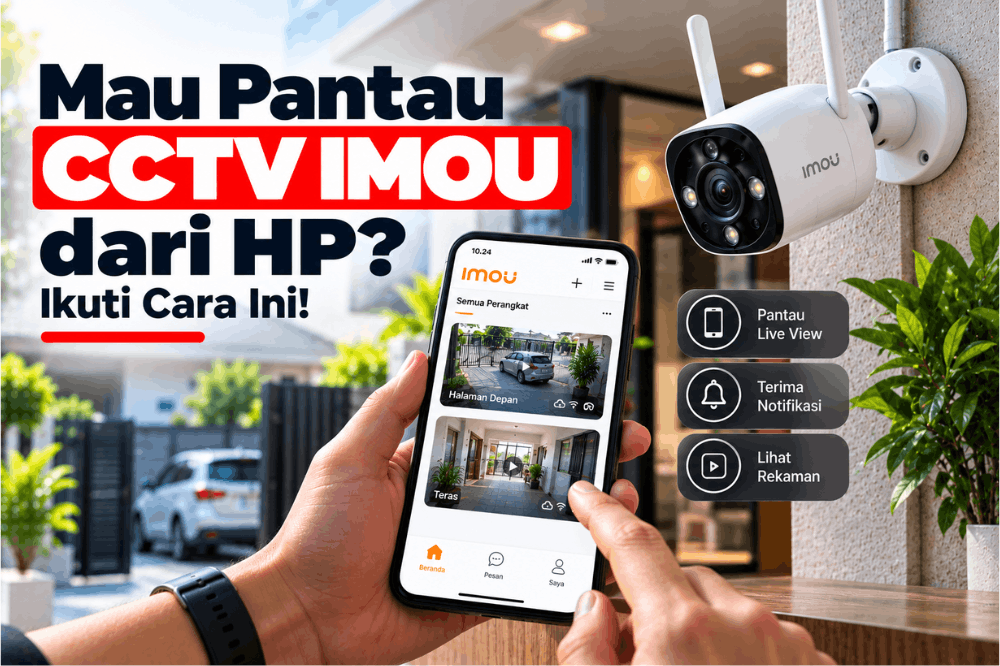 mau pantau CCTV imou dari HP ikuti cara ini