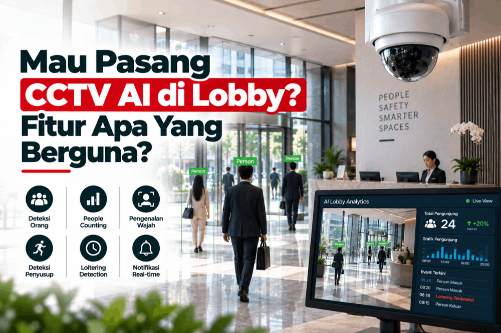mau pasang CCTV di lobby fitur apa yang berguna