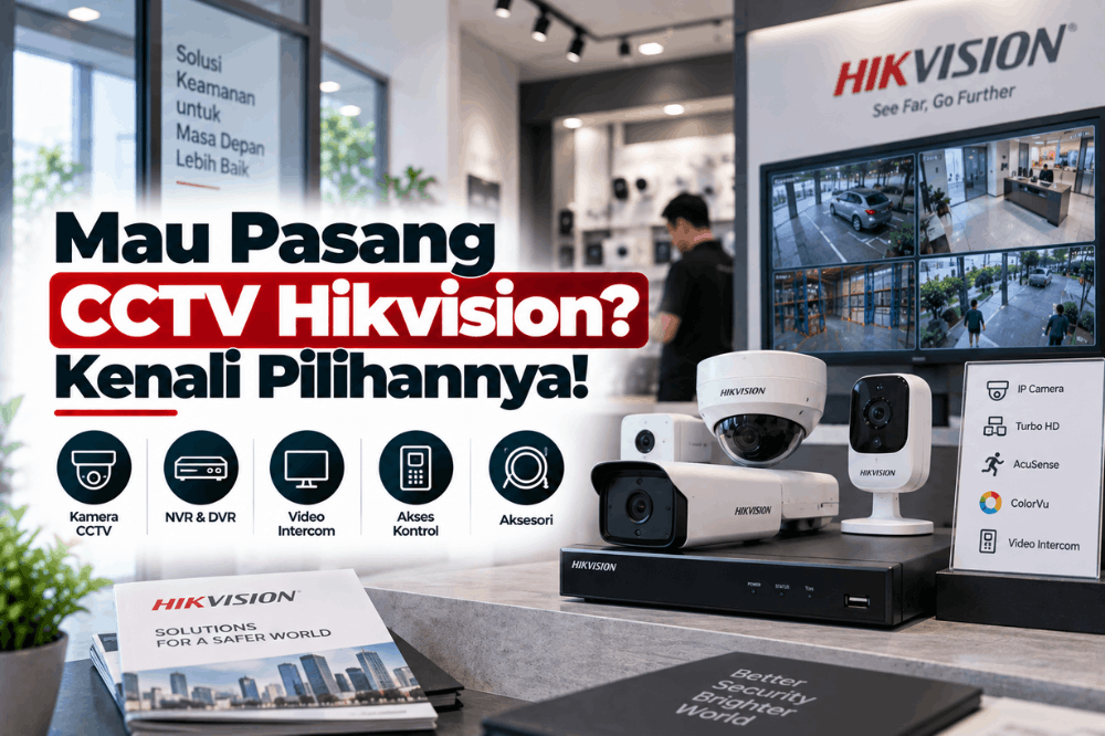 mau pasang CCTV hikvision kenali pilihannya