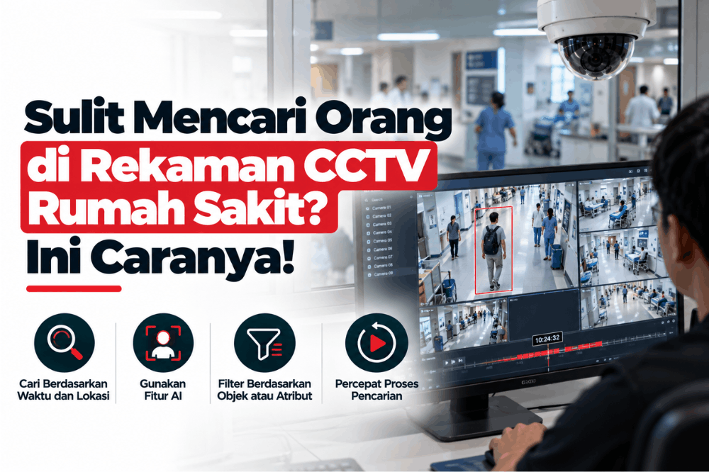 sulit mencari orang di rekaman CCTV rumah sakit ini caranya