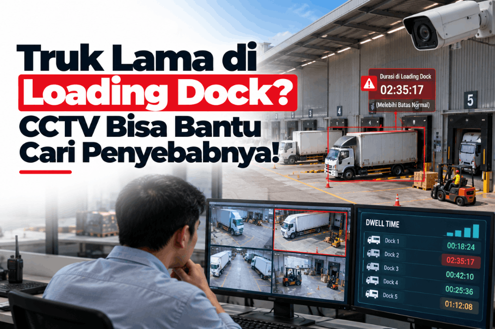 truk lama di loading dock CCTV bisa bantu cari penyebabnya