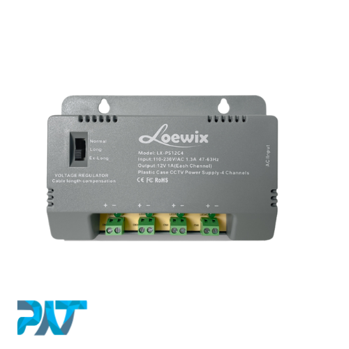 Loewix PSU 12V 60W Power Supply CCTV - PATEKNO