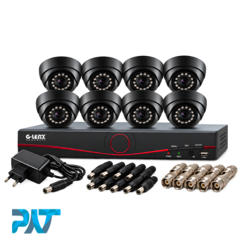Paket CCTV G-Lenz 8 Channel Performance HDTVI - PATEKNO
