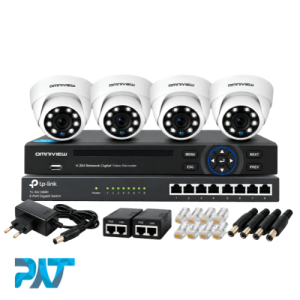 Paket CCTV Omniview 4 Channel Performance IP - PATEKNO