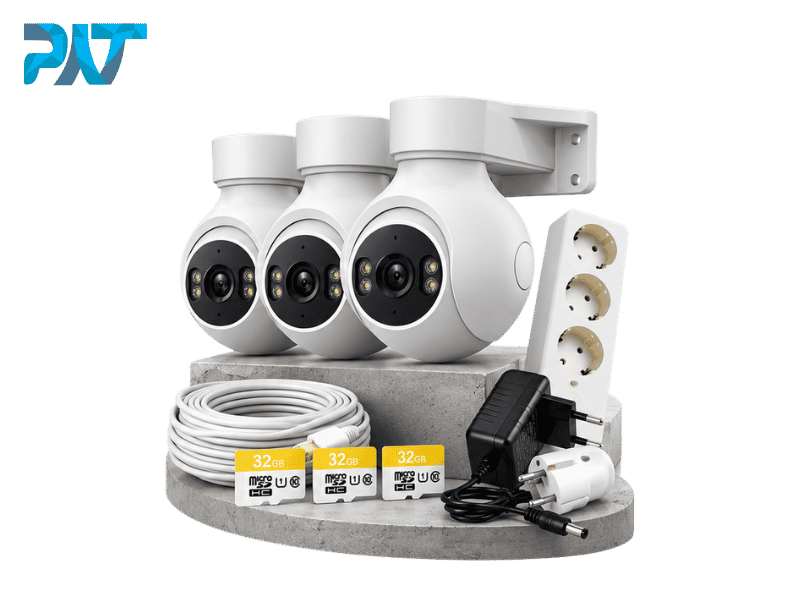 Paket CCTV SmartCam Outdoor 3MP - 3 Kamera
