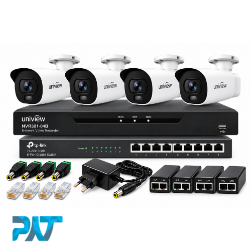 Paket CCTV Uniview 4 Channel Ultimate IP