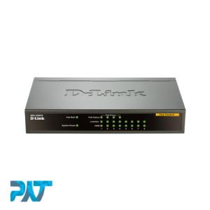 D-Link DES-1008PA Switch PoE Fast Ethernet 8 Port - PATEKNO