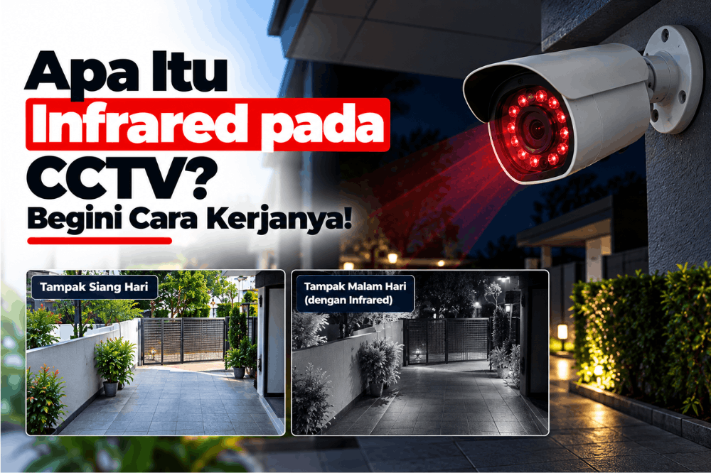 apa itu infrared pada CCTV begini cara kerjanya