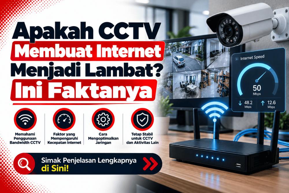 apakah CCTV membuat internet menjadi lambat ini faktanya