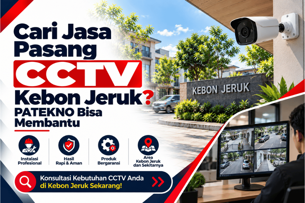cari jasa pasang CCTV kebon jeruk patekno bisa membantu