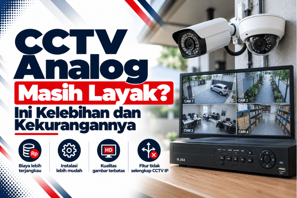 CCTV analog masih layak ini kelebihan dan kekurangannya
