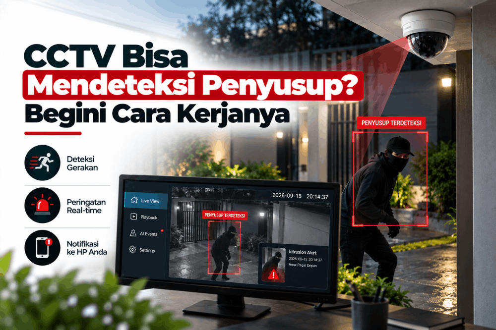 CCTV bisa mendeteksi penyusup begini cara kerjanya