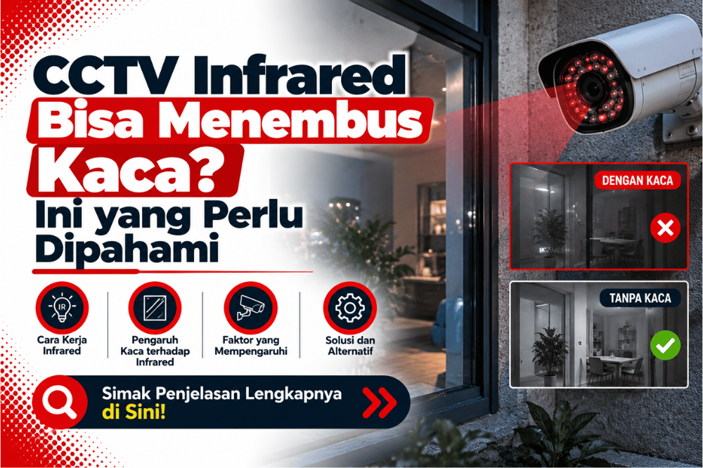 CCTV infrared bisa menembus kaca ini yang perlu dipahami