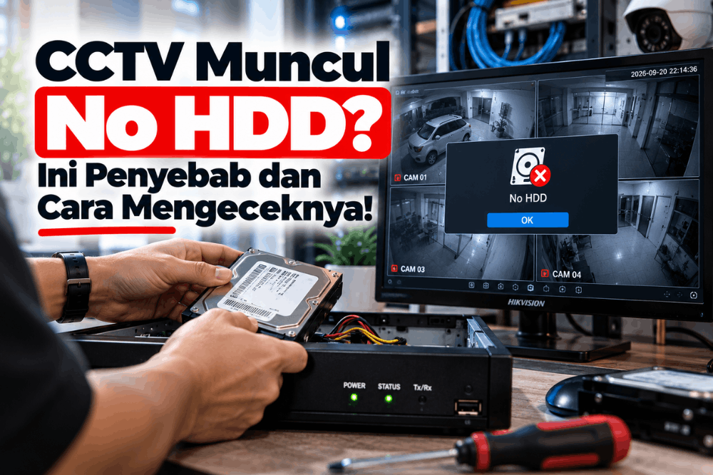 CCTV muncul no HDD ni penyebab dan cara mengeceknya