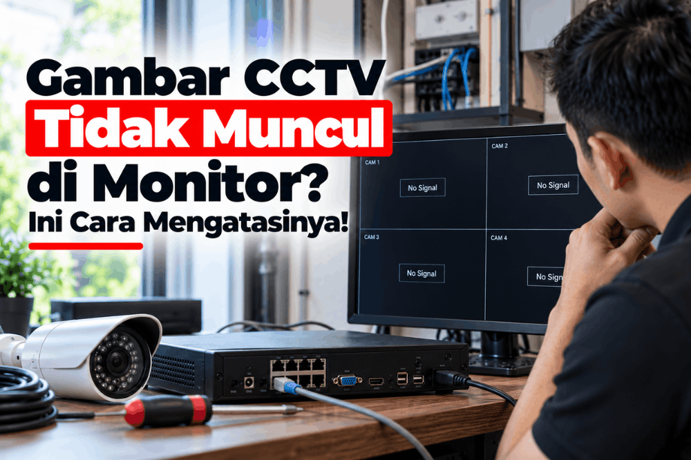 gambar CCTV tidak muncul di monitor ini cara mengatasinya