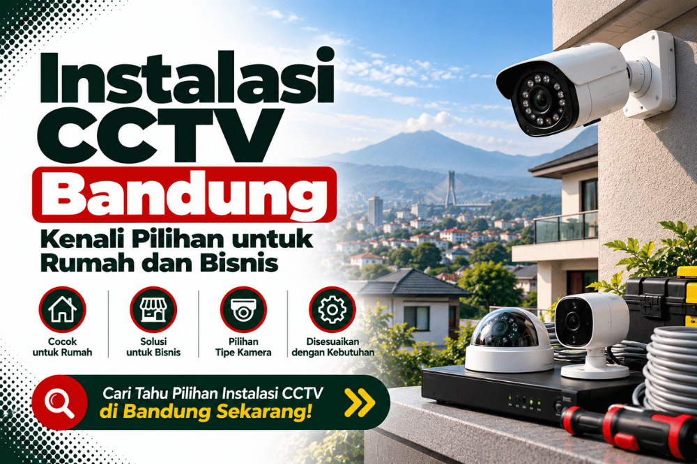 instalasi CCTV bandung kenali pilihan untuk rumah dan bisnis