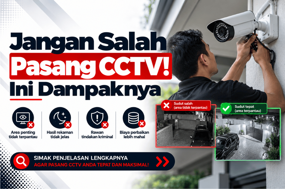 jangan salah pasang CCTV ini dampaknya