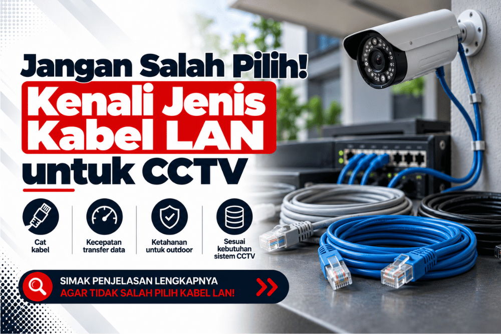 jangan salah pilih kenali jenis kabel LAN untuk CCTV