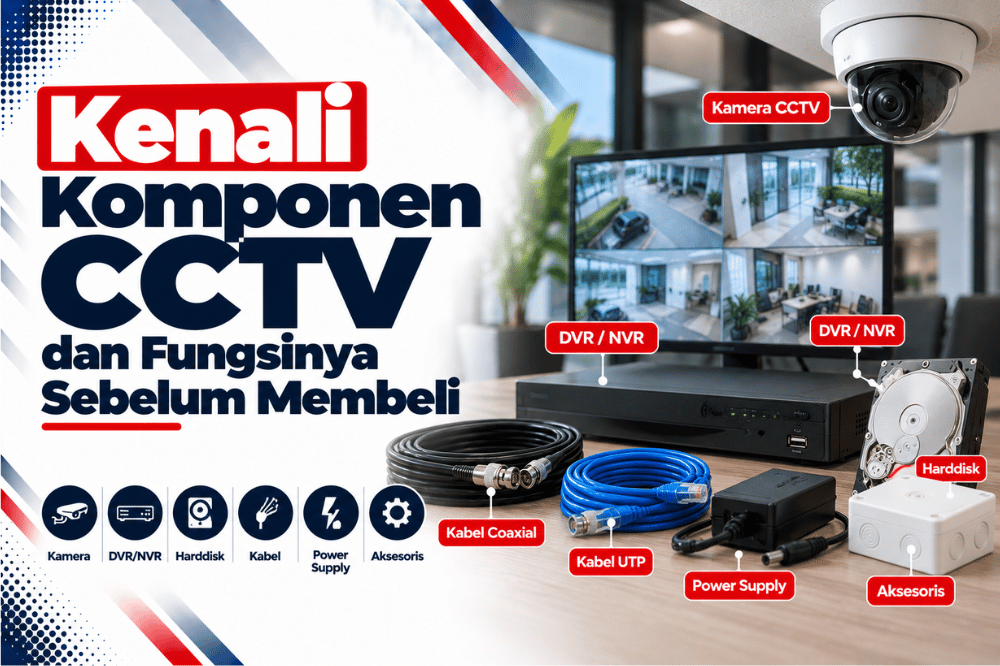 kenali komponen CCTV dan fungsinya sebelum membeli