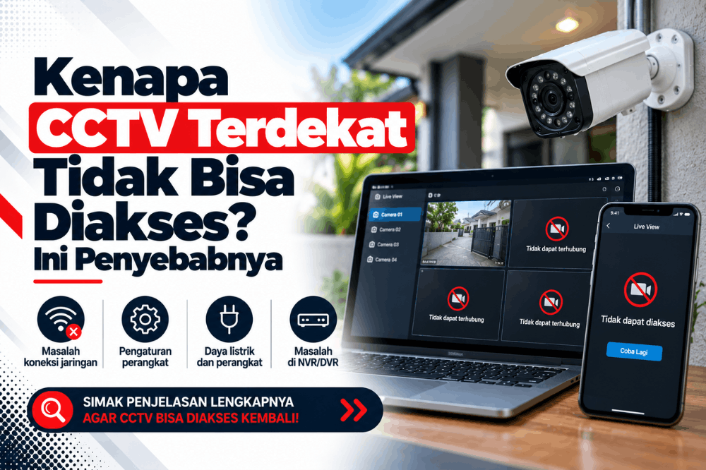 kenapa CCTV terdekat tidak bisa diakses ini penyebabnya