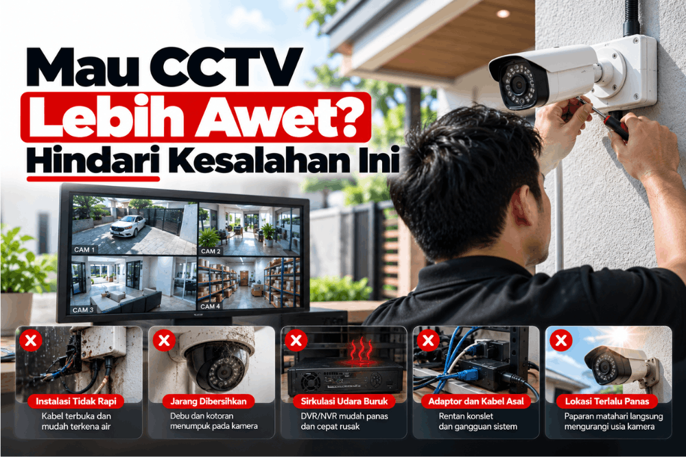 mau CCTV lebih awet hindari kesalahan ini