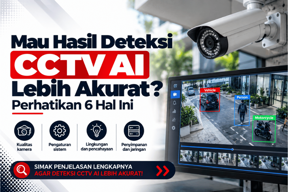 mau hasil deteksi CCTV lebih akurat perhatikan 6 hal ini