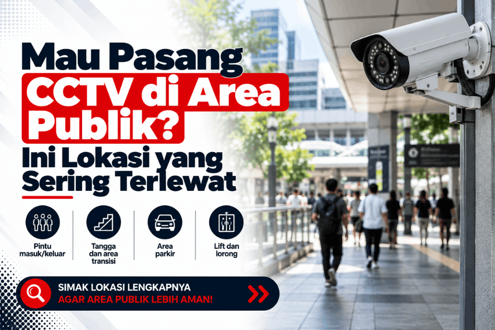 mau pasang CCTV di area publik ini lokasi yang sering terlewat