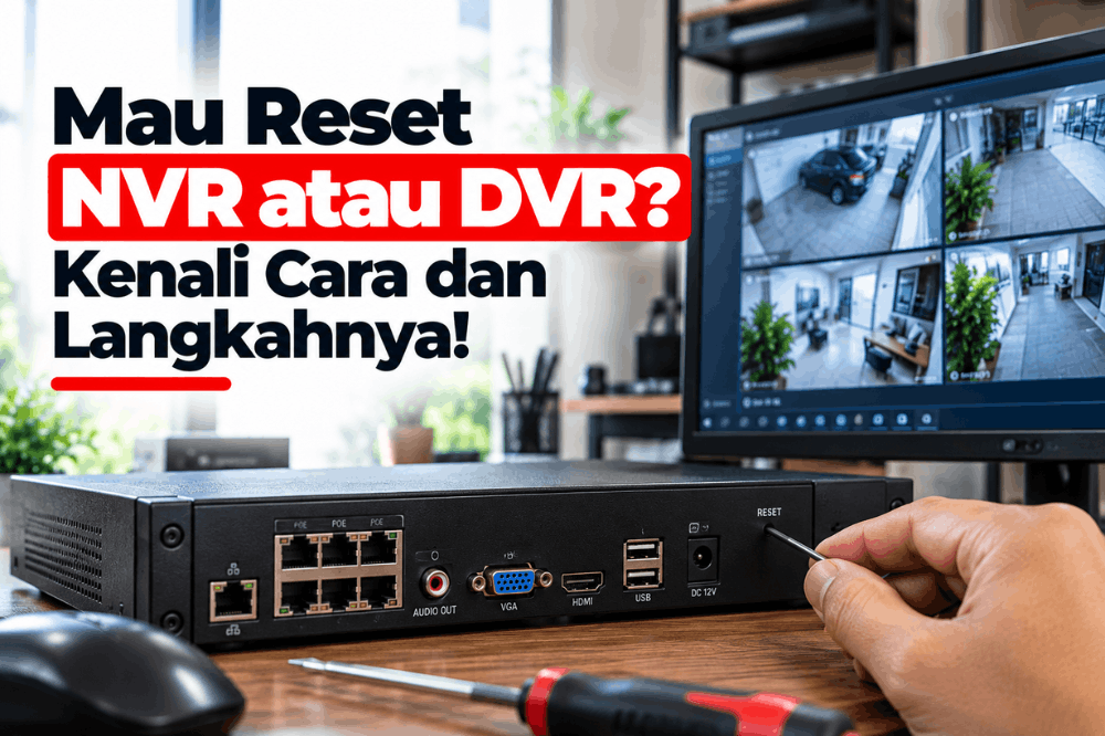 mau reset NVR atau DVR kenali cara dan langkahnya