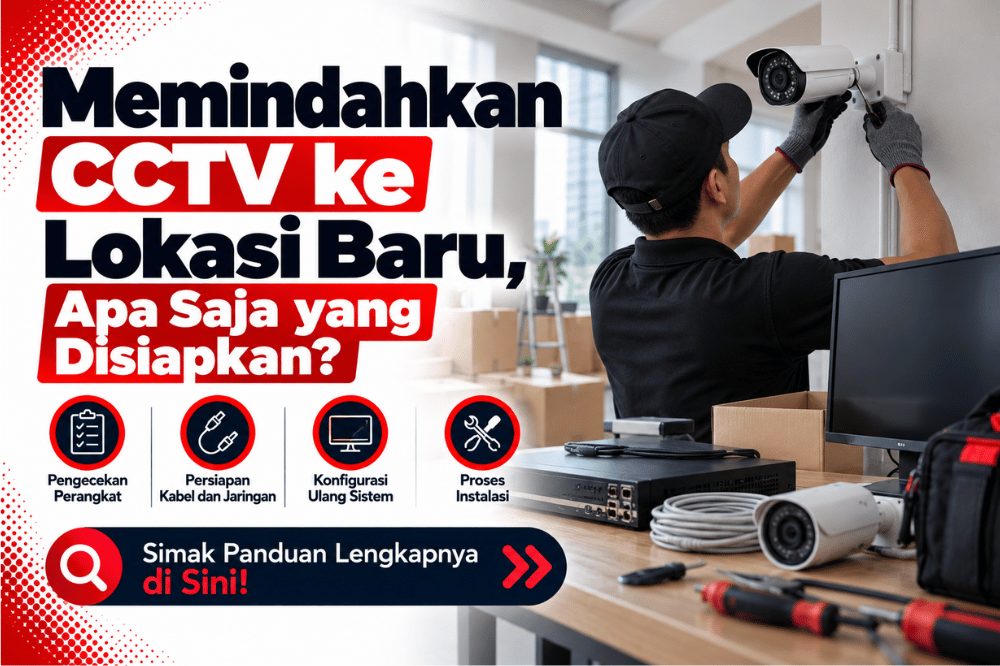 memindahkan CCTV ke lokasi baru apa saja yang disiapkan