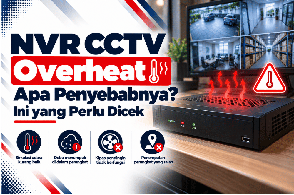 NVR CCTV overheat apa penyebabnya ini yang perlu dicek