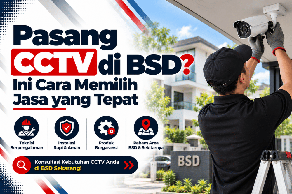 pasang CCTV di bsd ini cara memilih jasa yang tepat