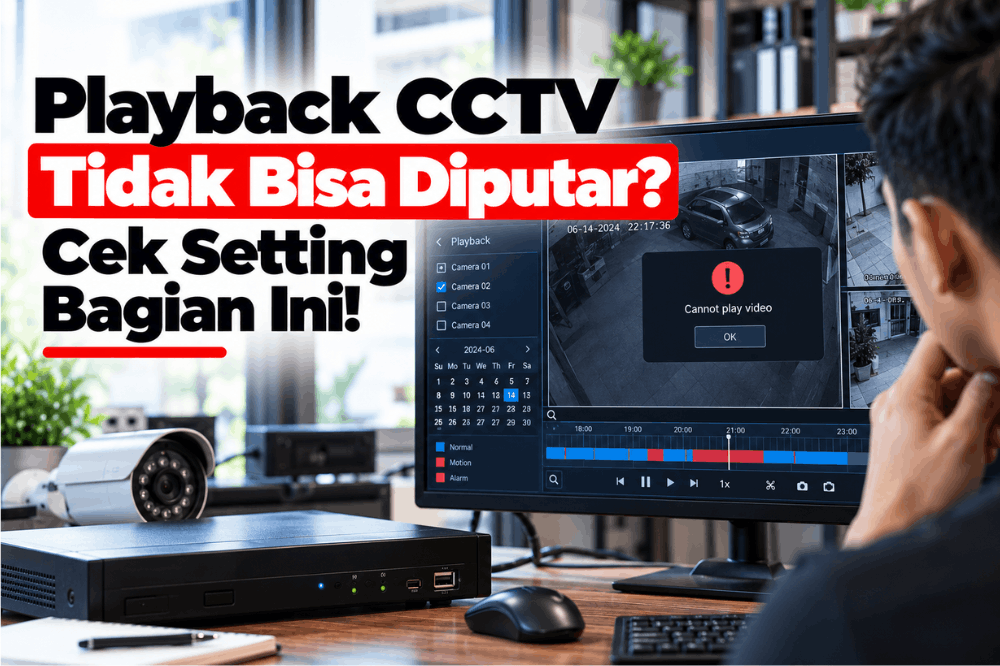 playback CCTV tidak bisa diputar cek setting bagian ini